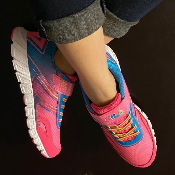 BLACK FRIDAY SALE - Fila Crater Running Sneakers Girl Sizes - Picture 4 of 5